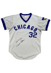 1973 Milt Pappas Chicago Cubs Game-Used & Signed Road Jersey