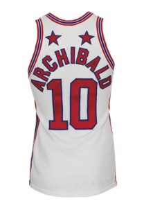 1973 Nate “Tiny” Archibald NBA All-Star Western Conference Game-Used Uniform with Sneakers