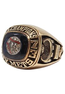 1973 New York Mets National League Championship Ring Presented To Equipment Manager Herb Norman