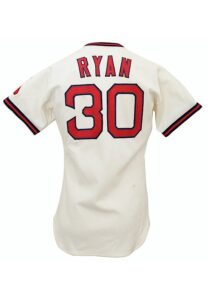 1973 Nolan Ryan California Angels Game-Used Home Jersey