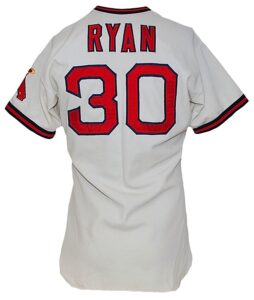 1973 Nolan Ryan California Angels Game-Used Home Jersey