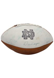 1973 Notre Dame Fighting Irish Team-Signed Football