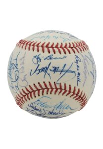 1973 NY Mets Team Signed ONL Baseball