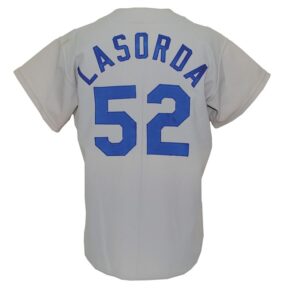 1973 Tommy Lasorda Los Angeles Dodgers Manager’s-Worn Road Jersey