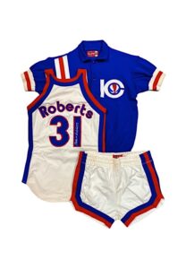 1974-1975 Marv Roberts ABA Kentucky Colonels Game-Used & Autographed Home Uniform & Warm-Up Jacket