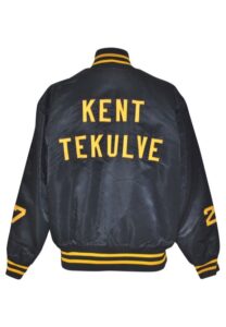 1974-75 Kent Tekulve Rookie Era Pittsburgh Pirates Worn Dugout Jacket