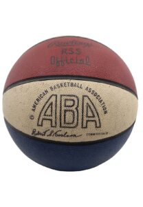 1974-75 Utah Stars ABA Game-Used Basketball