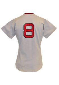 1974 Carl Yastrzemski Boston Red Sox Game-Used & Autographed Road Jersey