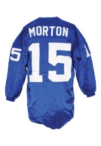 1974 Craig Morton New York Giants Game-Used Home Durene Jersey