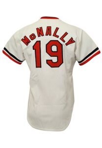 1974 Dave McNally Baltimore Orioles Game-Used Home Jersey