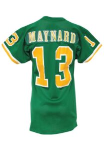 1974 Don Maynard WFL Shreveport Steamers Game-Used Home Jersey