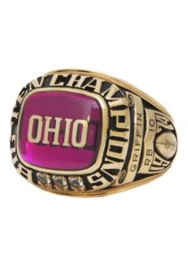 1974 Griffin Ohio State University Buckeyes Big Ten Championship Ring