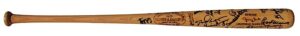 1974 Jerry Grote NY Mets Game Bat Autographed by the 1974 American League All-Star Team with Thurman Munson