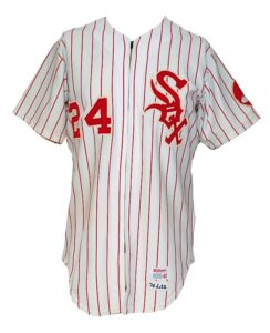 1974 Ken Henderson Chicago White Sox Game-Used Home Jersey