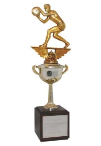 1974 Moses Malone Dapper Dan Tournament MVP Trophy