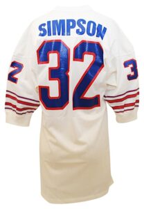 1974 OJ Simpson Buffalo Bills Game-Used Home Jersey