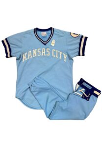 1974 Orlando Cepeda KC Royals Game-Used & Signed Uniform