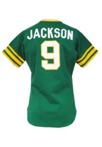 1974 Reggie Jackson Oakland Athletics Game-Used Alternate Jersey