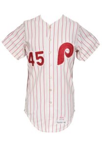 1974 Ron Diorio Philadelphia Phillies Game-Used Home Jersey