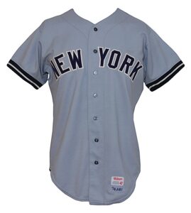 1974 Thurman Munson New York Yankees Game-Used Road Jersey – Sent Down to the Minors