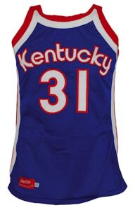 1975-1976 Marv Roberts Kentucky Colonels ABA Road Uniform