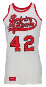 1975-1976 Steve Green Spirits of St. Louis Game-Used Home Uniform