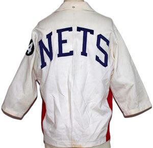 1975-1976 Tim Bassett NY Nets ABA Worn Warm-Up Jacket with Wendell Ladner Patch