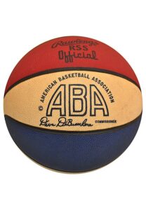 1975-76 ABA San Diego Sails Game-Used Dave DeBusschere Basketball