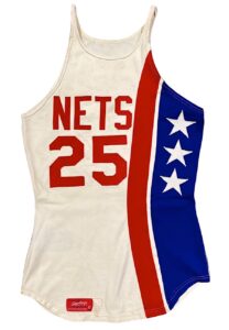 1975-76 Bill Melchionni NY Nets ABA Game-Used Jersey