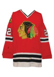 1975-76 Dallas Black Hawks CHL Game-Used Road Jersey