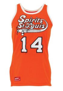 1975-76 Freddie Lewis Spirits of St. Louis ABA Game-Used Road Jersey