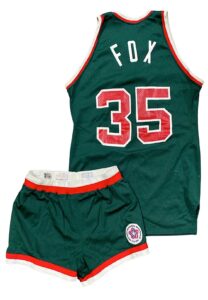 1975-76 Jim Fox Milwaukee Bucks Game-Used Uniform