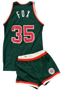 1975-76 Jim Fox Milwaukee Bucks Game-Used Uniform