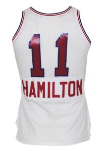 1975-76 Joe Hamilton Utah Stars ABA Game-Used Home Uniform