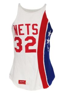 1975-76 Julius “Dr. J” Erving ABA New York Nets Game-Used Home Jersey (Exceedingly Rare • Photomatch • MVP & Championship Season)