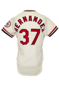 1975-76 Keith Hernandez St. Louis Cardinals Game-Used Home Jersey