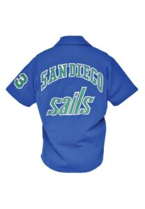 1975-76 Kevin Joyce ABA San Diego Sails Worn Warm-Up Jacket