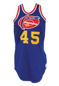 1975-76 Ralph Simpson ABA Denver Nuggets Game-Used Road Uniform / Re-lettered & Numbered for Tom LaGarde for The ’77 Preseason (2)(Armband)