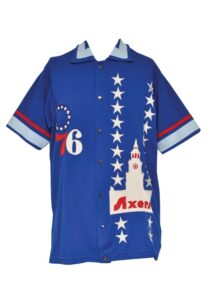 1975-76 Steve Mix Philadelphia 76ers Worn Warm-Up Jacket