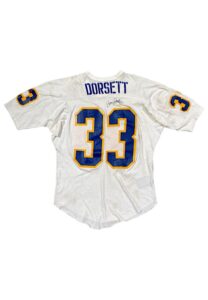 1975-76 Tony Dorsett Pitt Panthers Game-Used & Autographed Tearaway Jersey