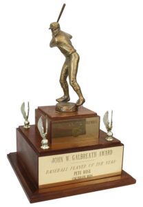 1975 “Baseball Player Of The Year” Award Presented To Pete Rose Of The Cincinnati Reds