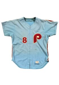 1975 Bob Boone Philadelphia Phillies Game-Used Jersey