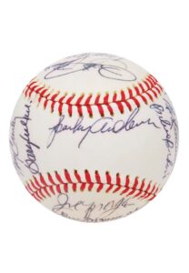 1975 Cincinnati Reds Team-Signed Baseball