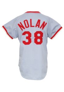 1975 Gary Nolan Cincinnati Reds Game-Used Road Jersey