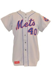 1975 George Stone New York Mets Game-Used Road Jersey