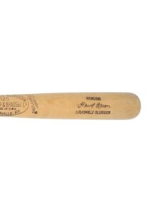 1975 Hank Aaron Milwaukee Brewers Game-Used Bat