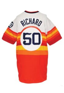 1975 J.R. Richard Houston Astros Game-Used Home Jersey