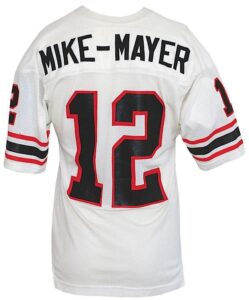 1975 Nick Mike-Mayer Atlanta Falcons Game-Used Road Jersey