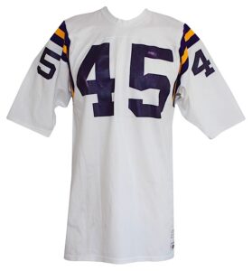 1975 Pete Athas Minnesota Vikings Game-Used Road Jersey