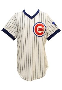 1975 Rick Reuschel Chicago Cubs Game-Used Home Jersey